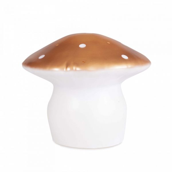 Lampe champignon moyen cuivre