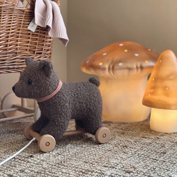 Lampe champignon petit modèle chocolat