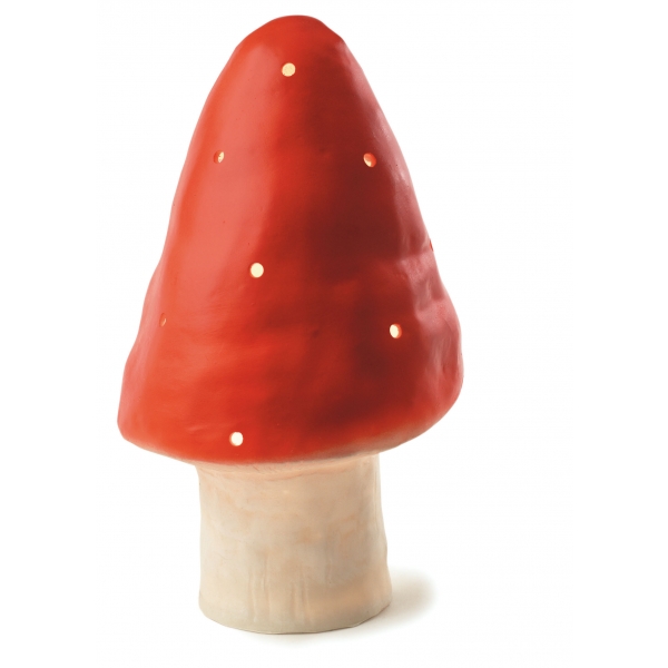 Lampe champignon petit modèle Rouge