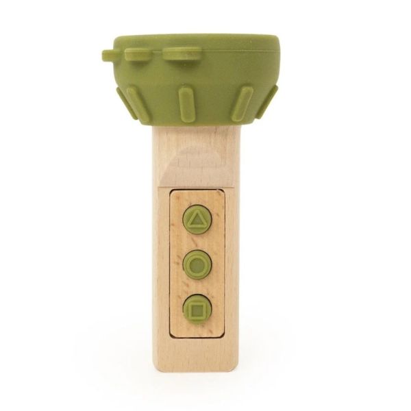 Lampe de jeu en bois et silicone Mr. Dino