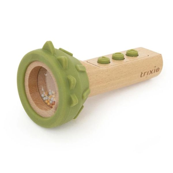 Lampe de jeu en bois et silicone Mr. Dino
