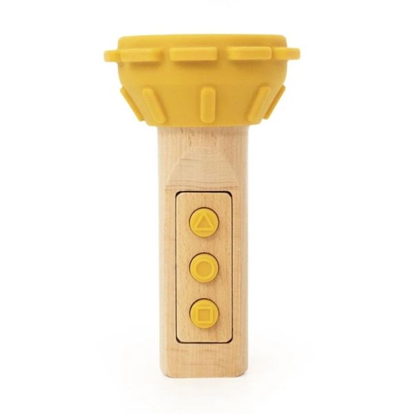 Lampe de jeu en bois et silicone Mr. Lion