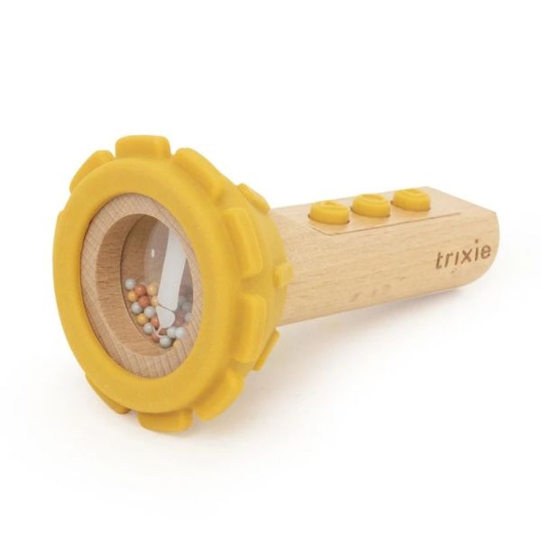 Lampe de jeu en bois et silicone Mr. Lion