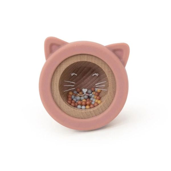 Lampe de jeu en bois et silicone Mrs. Cat