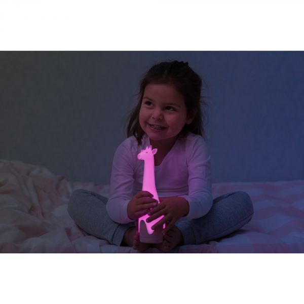 Veilleuse lampe torche - Gina la Girafe grise