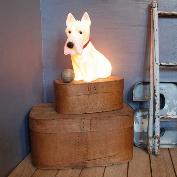 Lampe veilleuse chien Scotty