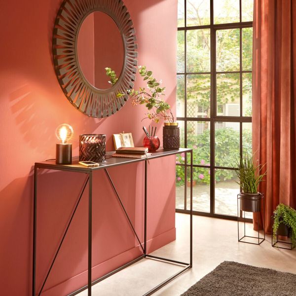 Lampe socle Saba Noire