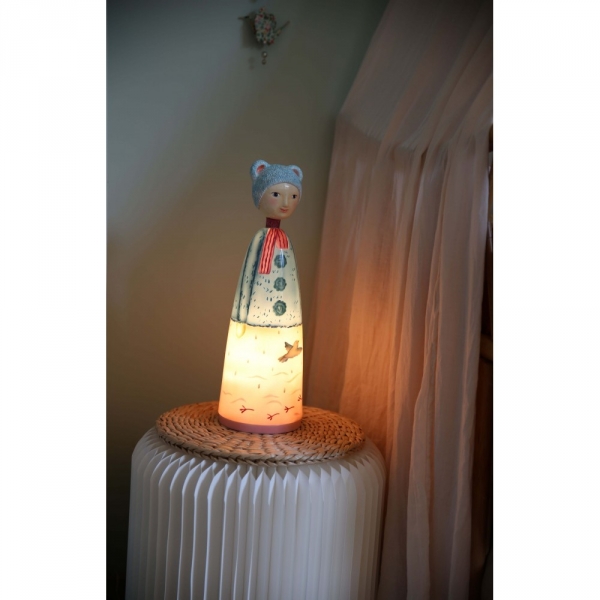Lampe enfant Tête en l'air Mme Ours
