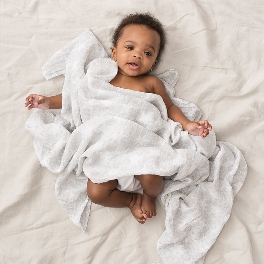 Aden Anais Maxi Lange Coton Sleepy Stars Made In Bebe Aden Anais Maxi Lange Coton Sleepy Stars Made In Bebe
