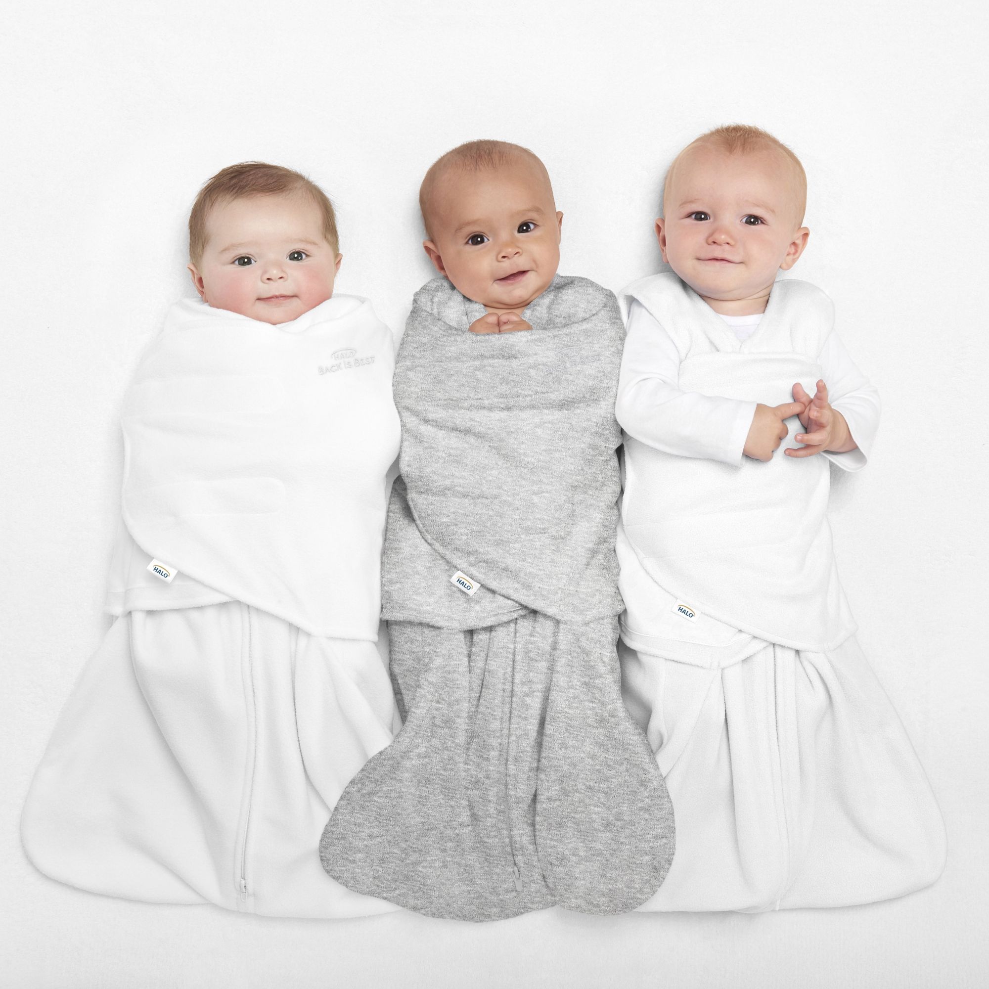 2 Gigoteuses D'emmaillotage Bébé En Coton - Taille 3-6 Mois - Fermeture éclair Double Sens - Confortable, Respirant, Sûr - Pour Un Sommeil Apaisant