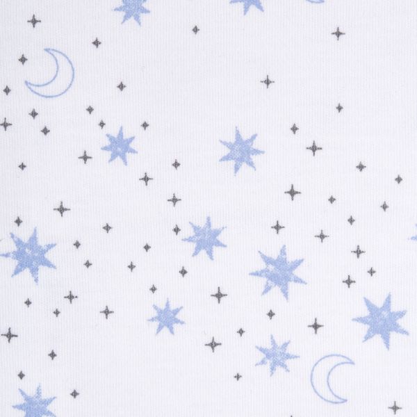 Gigoteuse d'emmaillotage été SleepSack 3-6 mois Midnight Moons Blue