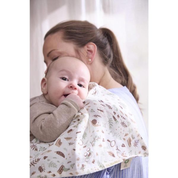 Lange d'emmaillotage en mousseline coton bio - Little Wonders