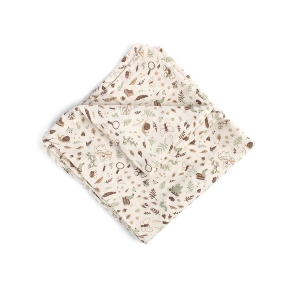 Lange d'emmaillotage en mousseline coton bio - Little Wonders