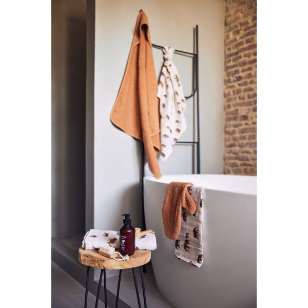 Lot de 3 langes coton hydrophile 70x70 cm Savannah