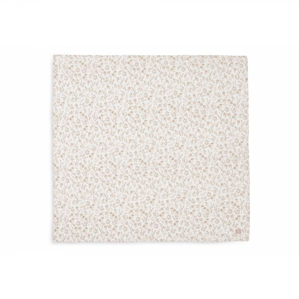 Lot de 2 langes gaze de coton 115 x 115 cm Bloomy