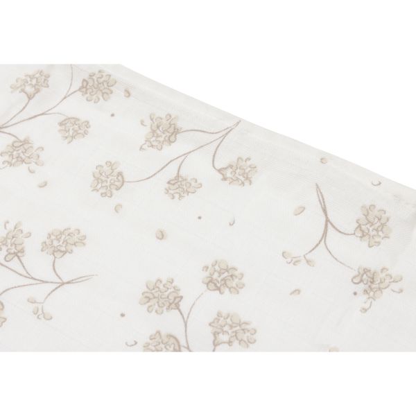 Lot de 3 langes gaze de coton 70 x 70 cm Leafy Dreams