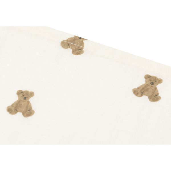 Lot de 3 langes gaze de coton 70 x 70 cm Mini Teddy Bear