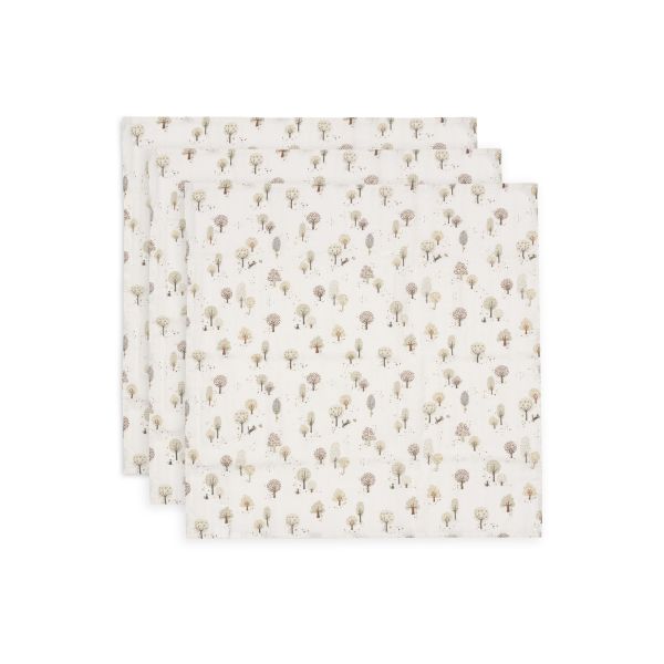 Lot de 3 langes gaze de coton 70 x 70 cm Tiny Park