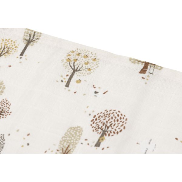 Lot de 3 langes gaze de coton 70 x 70 cm Tiny Park
