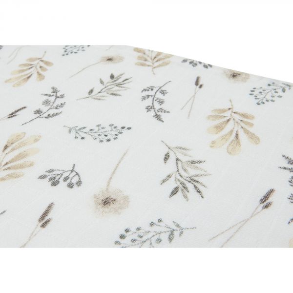 Lot de 3 langes coton hydrophile 70x70 cm Wild Flowers