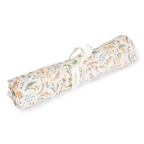 Lange XL en gaze de coton - Safari Wonders - 120 x 120 cm