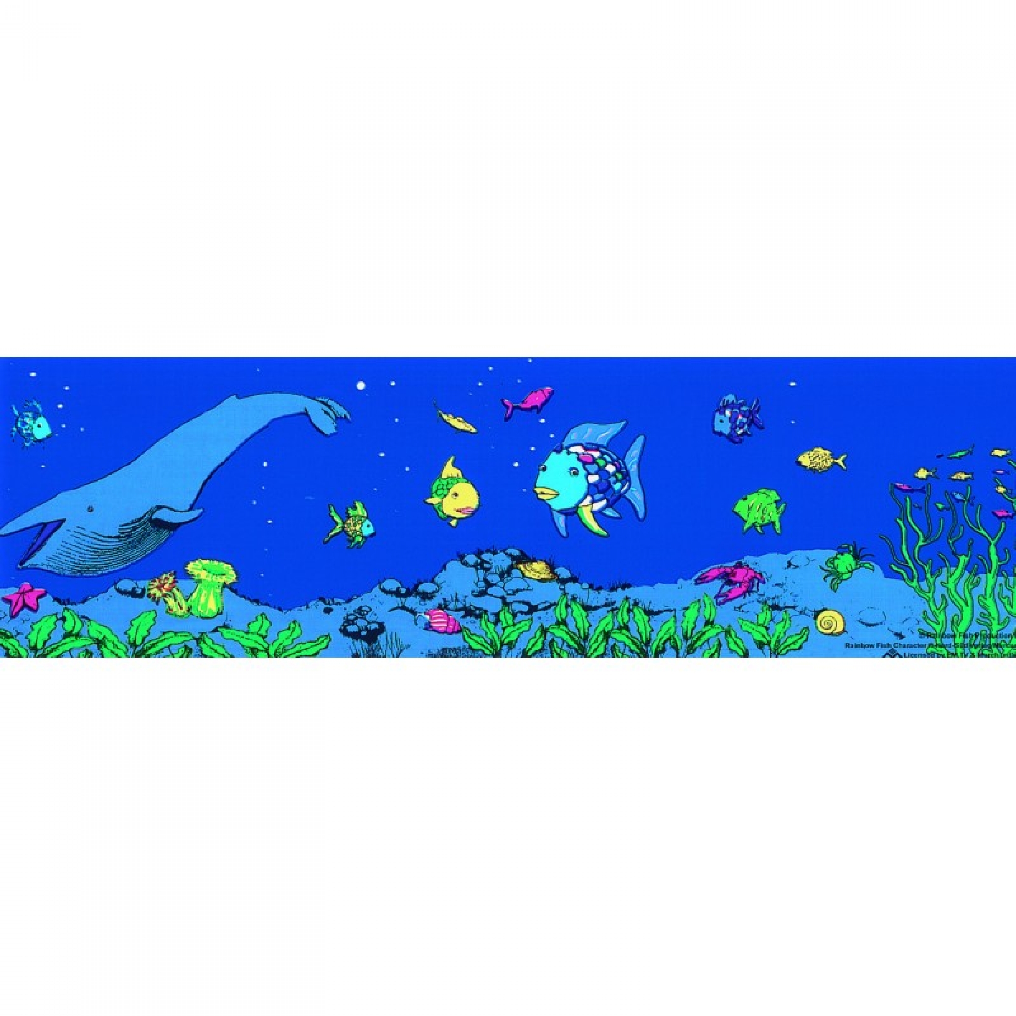 Trousselier 4366GB 12V "Magic Lantern Rainbow Fish" Night Lamp