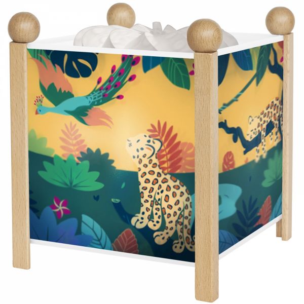 Luminaire enfant GENERIQUE Lanterne Magique Jungle - Naturel 12V