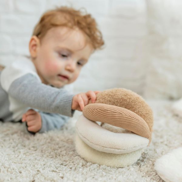 Balle de préhension Beige Sable Lapidou