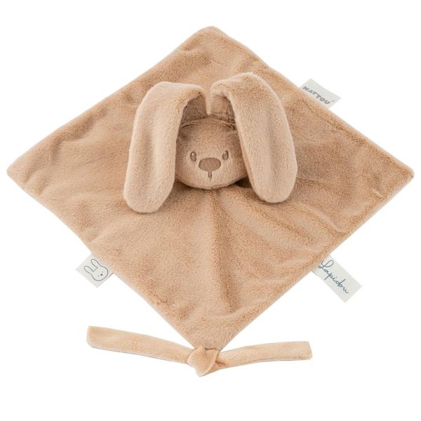 Doudou lapin Toudous Beige ambré