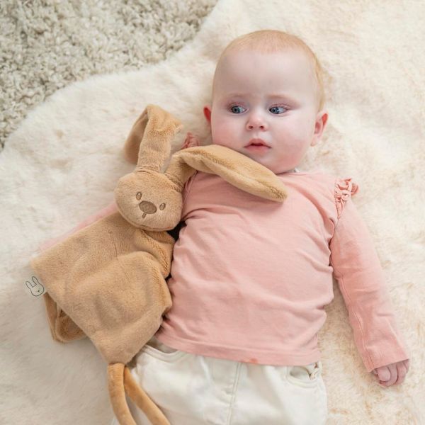Doudou lapin Toudous Beige ambré