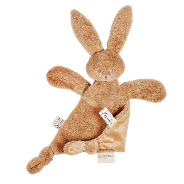Doudou triangle Lapidou Toudous Beige ambré