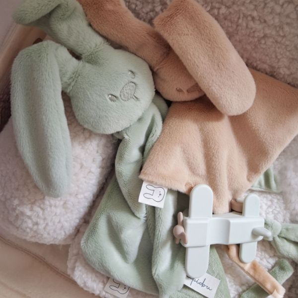 Maxi-doudou Toudous Vert Tilleul