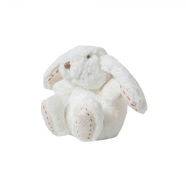 Peluche Augustin le lapin 12 cm Écru
