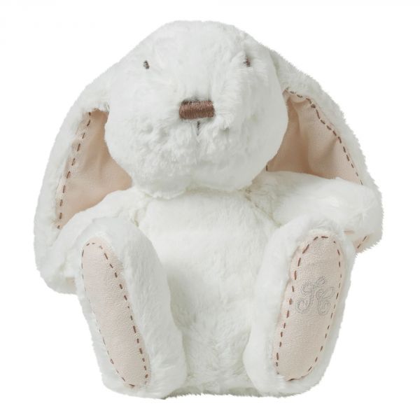 Peluche Augustin le lapin 25 cm écru