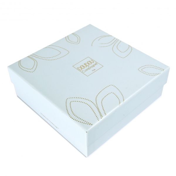 Doudou lapin Bonbon 25 cm Bleu gris