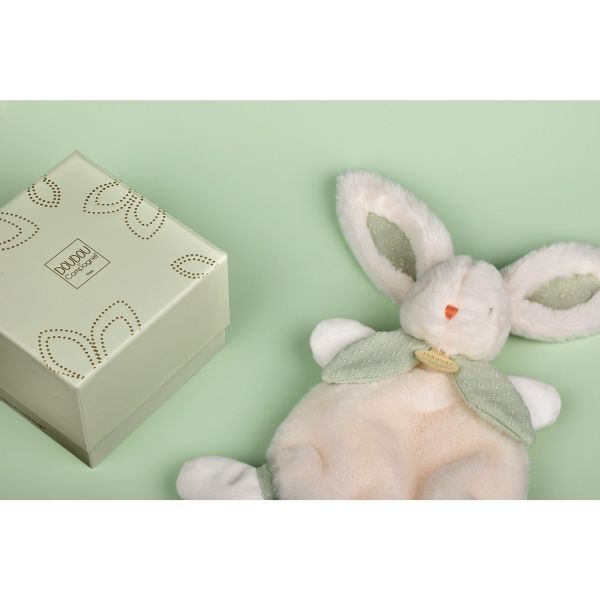 Doudou lapin Bonbon 25 cm Sauge