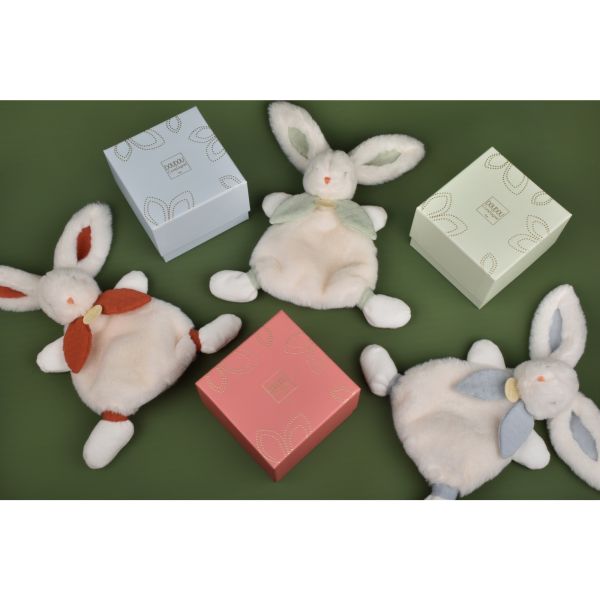 Doudou lapin Bonbon 25 cm Terracotta