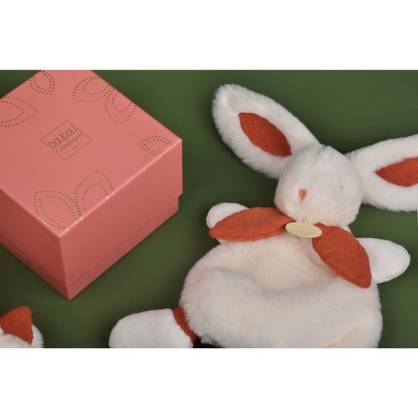 Doudou lapin Bonbon 25 cm Terracotta
