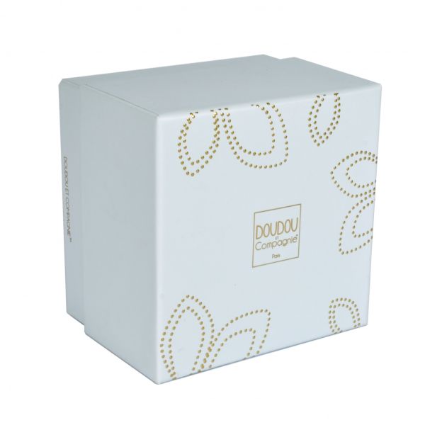 Doudou pantin lapin Bonbon 20 cm Bleu gris