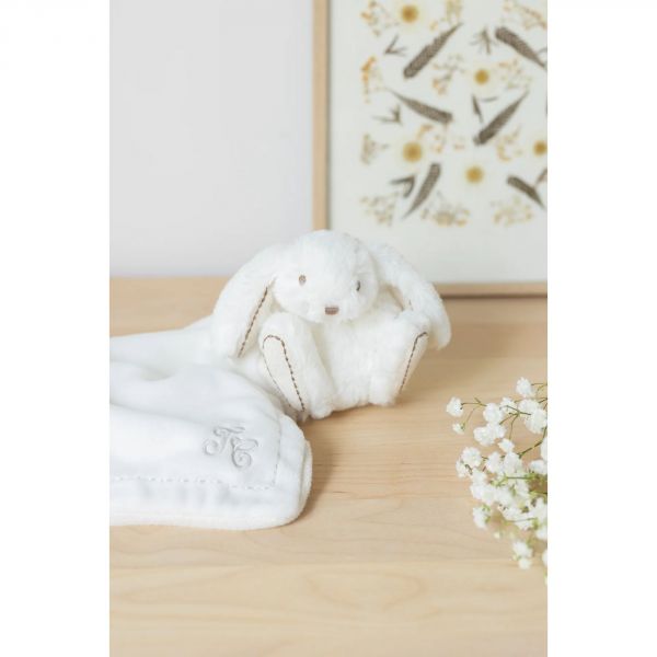 Doudou Augustin le lapin écru