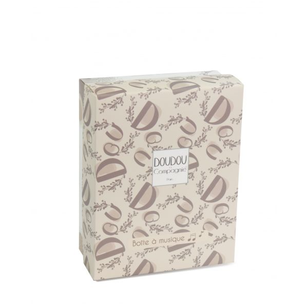 Boîte à musique Lapin Doudou Beige