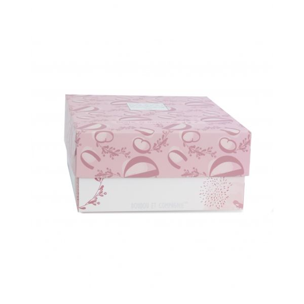 Boîte à musique Lapin Doudou Rose