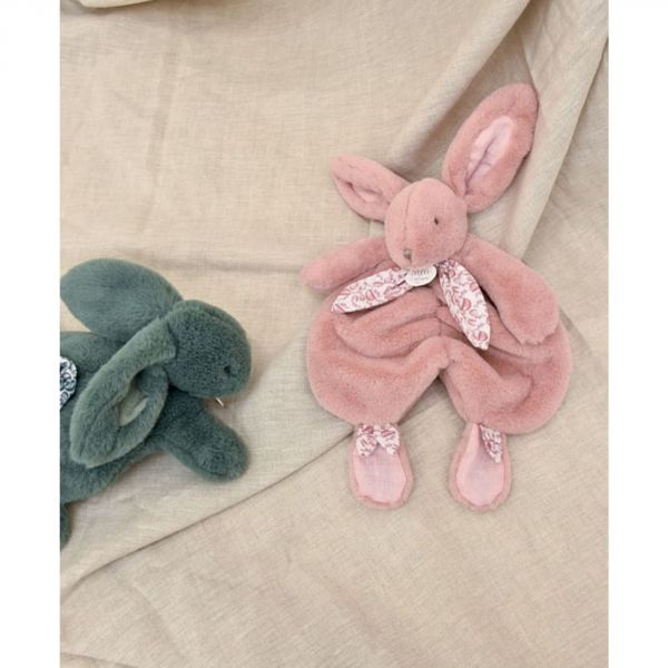 Doudou lapin rose Lapin DOUDOU 29 cm