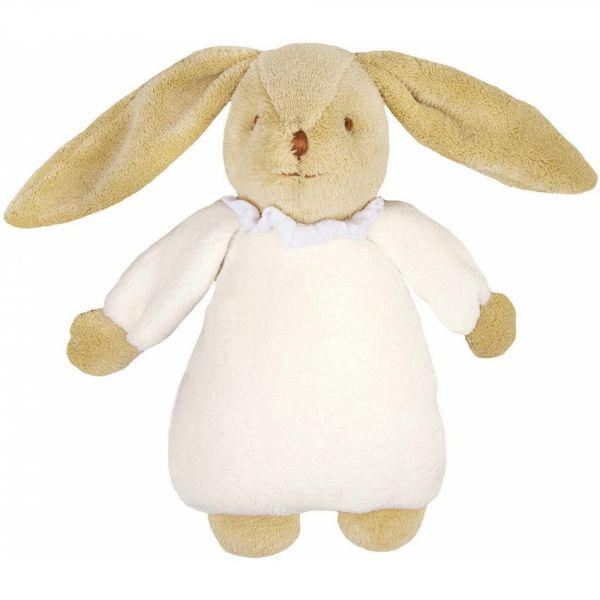 Peluche musicale Lapin Nid d'ange 25 cm Ivoire