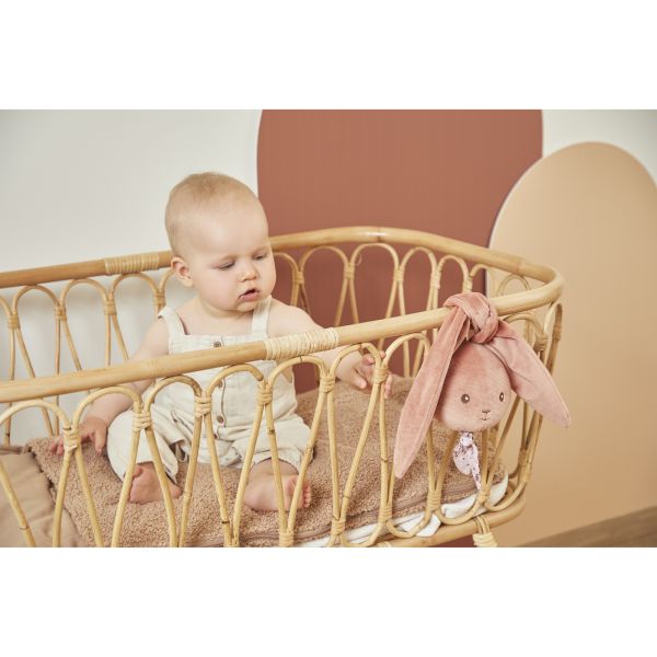 Peluche musicale nomade Lapin Terracotta