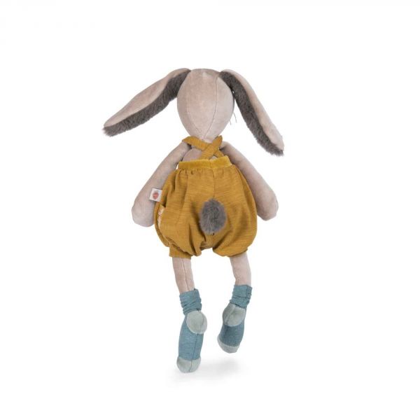 Peluche lapin 40cm Trois petits lapins - Ocre