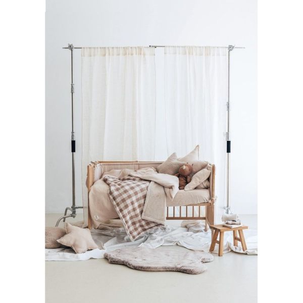 Grand plaid Vichy - Caramel