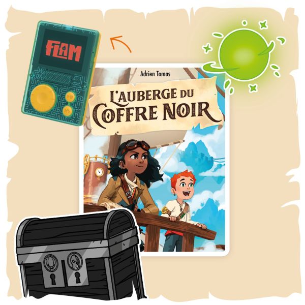 Livre audio Flam L'Auberge du Coffre Noir
