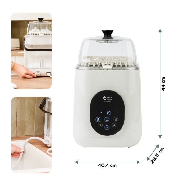 Lave biberon stérilisateur NutriWash 4 en 1