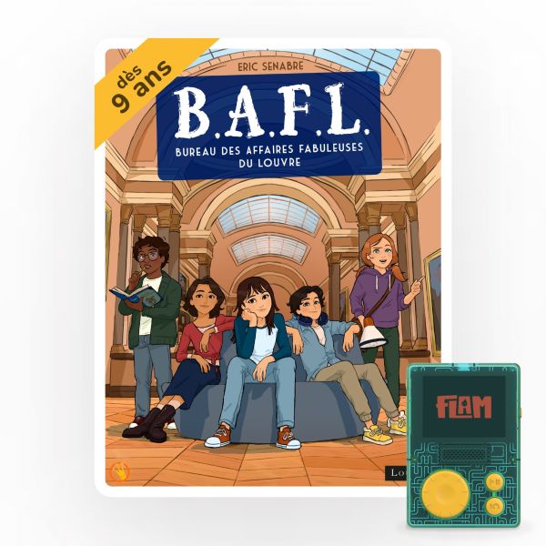 Livre audio Flam Le Bureau des Affaires Fabuleuses du Louvre